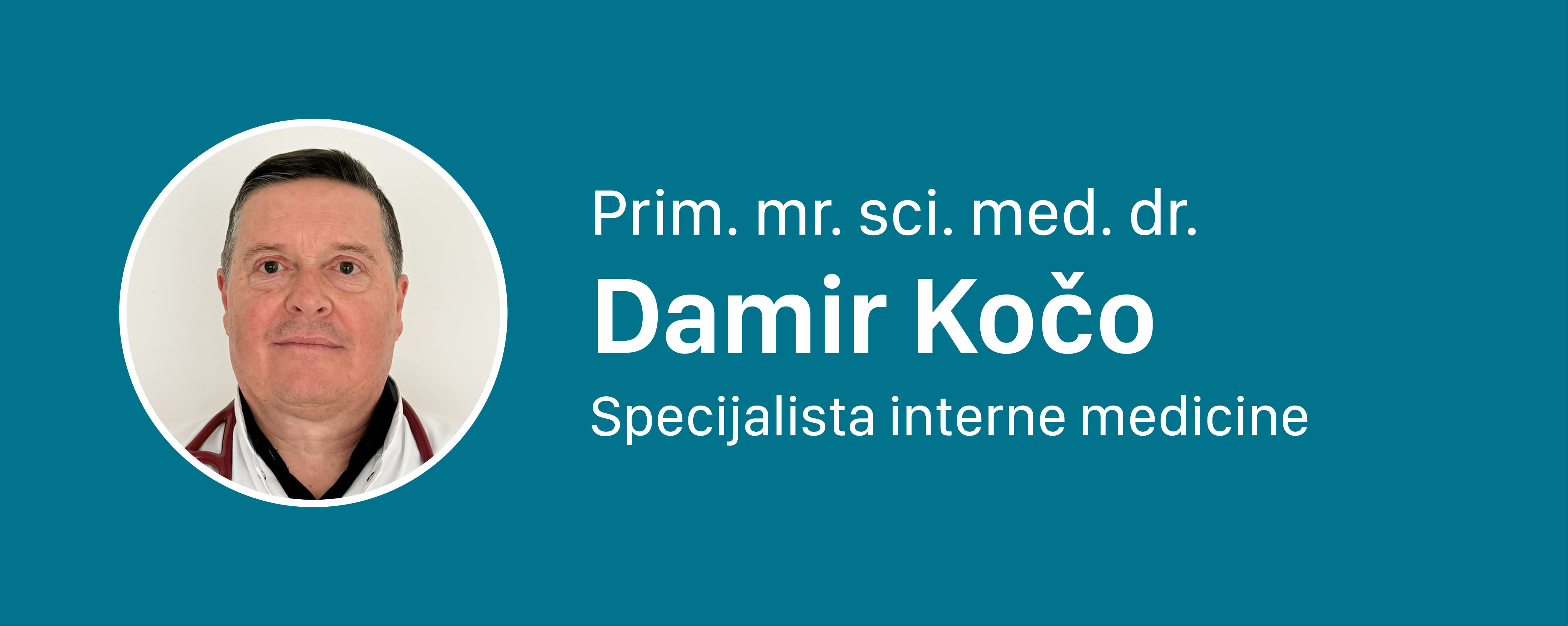 slika doktora damir kočo