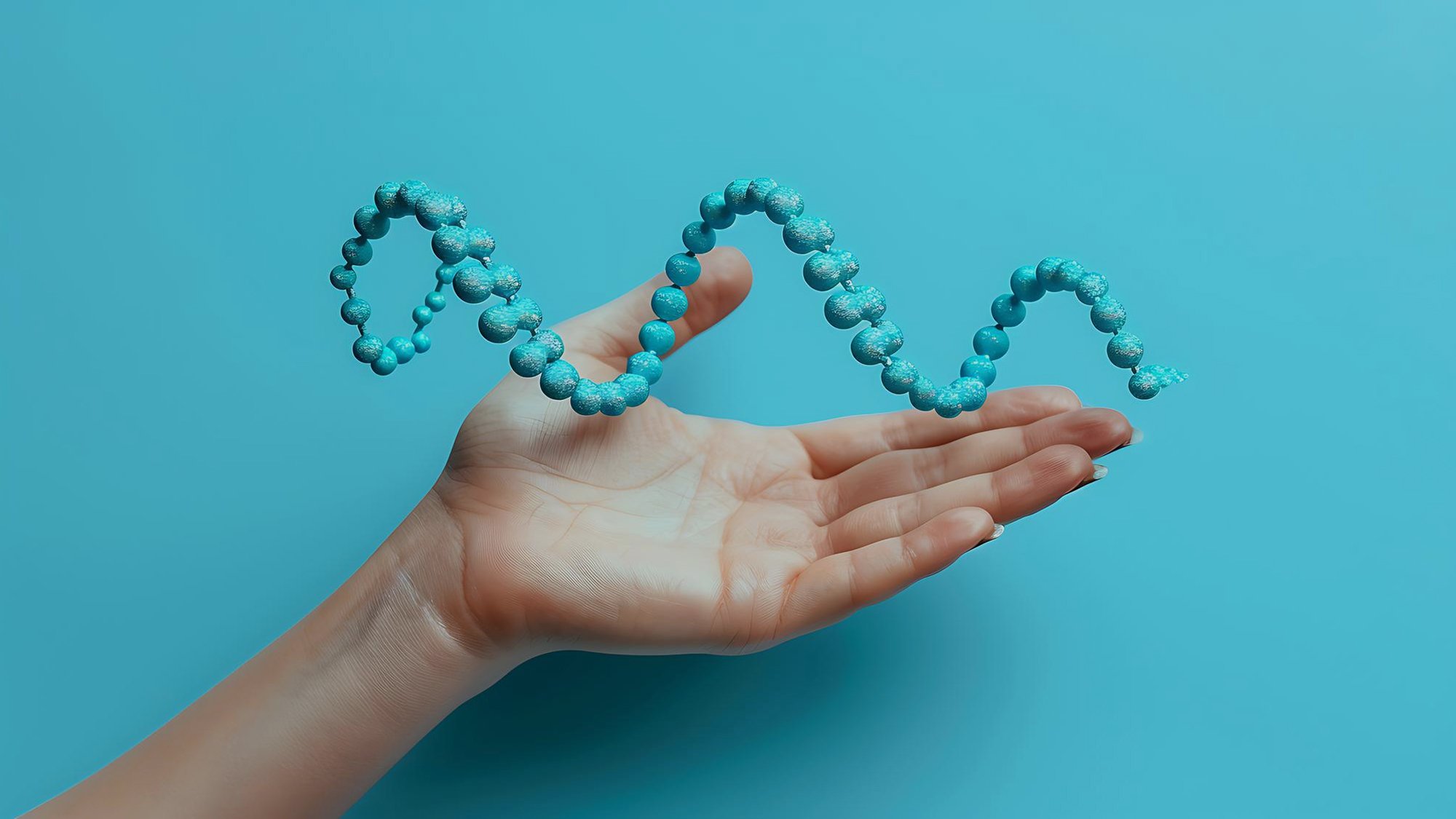 zenska ruka i iznad nje hormon ravnoteže