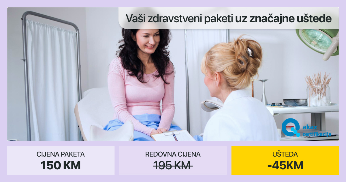 GINEKOLOŠKI PLUS - Preventivni paket